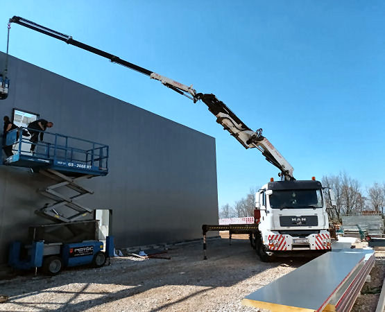 USLUGA DIZALICE MAN - KRAN FASSI 420